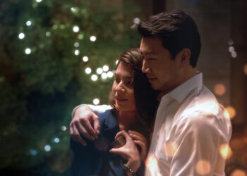 Phillipa Soo and Simu Liu in One True Loves.