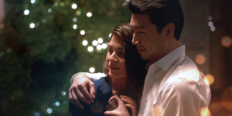 Phillipa Soo and Simu Liu in One True Loves.