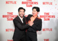 (L-R) Justin Chien and Sam Song Li attend Netflix's The Brothers Sun Los Angeles Premiere at Netflix Tudum Theater on January 04, 2024 in Los Angeles, California.