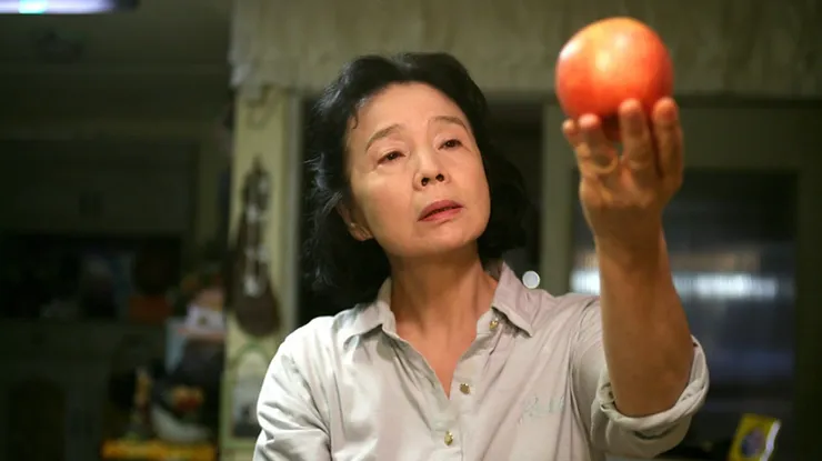 Yoon Jeong-hee in the movie Poetry