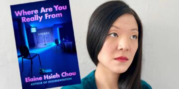Composite image of Where Are You Really From and author Elaine Hsieh Chou.