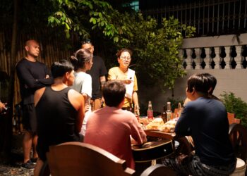 Cathy Garcia-Sampana behind the scenes on her movie Meet, Greet & Bye