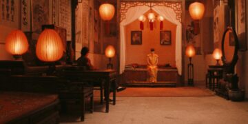Film still from Raise the Red Lantern