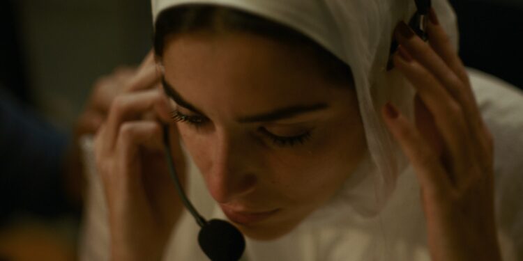 A scene from THE VOICE OF HIND RAJAB by Kaouther Ben Hania