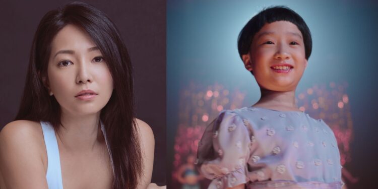 Portrait of director Ang Geck Geck Priscilla and Ong Xuan Jing of Ah Girl